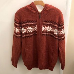 Jeep Men’s Zip-up Cardigan Sweater Size XL